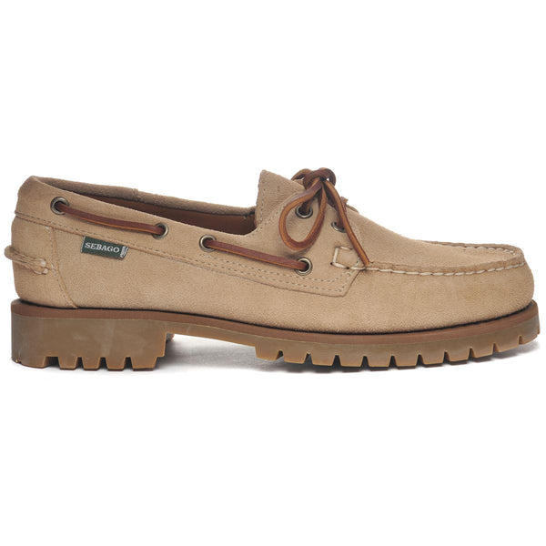 sebago Ranger Suede Woman Beige Camel Footwear