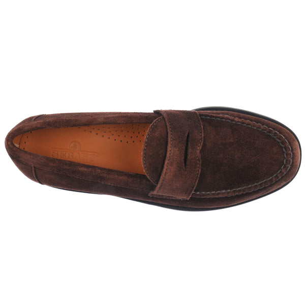 Sebago Ryan Suede Polaris Dark Brown Footwear