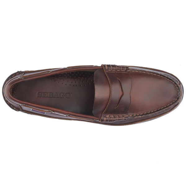 Sebago Sloop Dark Brown Footwear