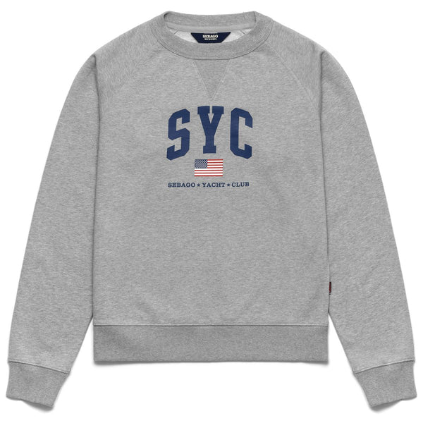 sebago Stockton Grey Md Mel Fleece