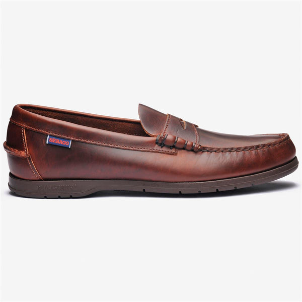 sebago Thetford Dark Brown Gum Footwear