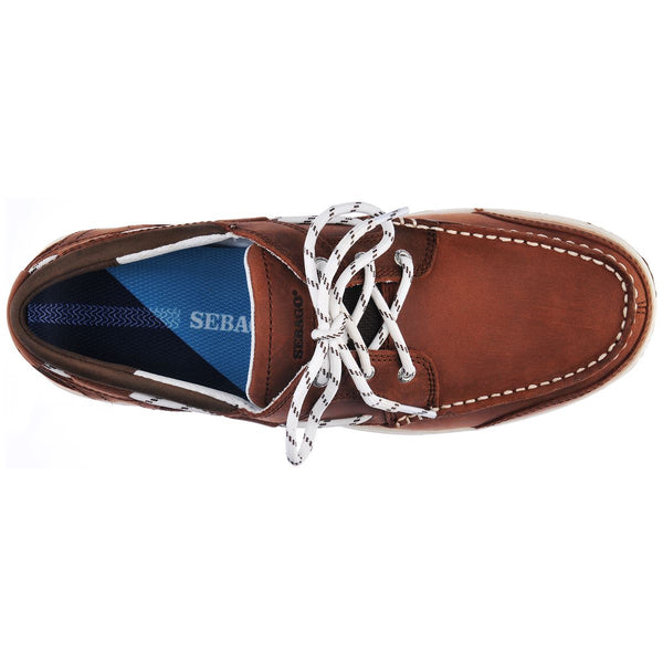 Sebago Triton Three Eyelets Nubuck Brown Footwear