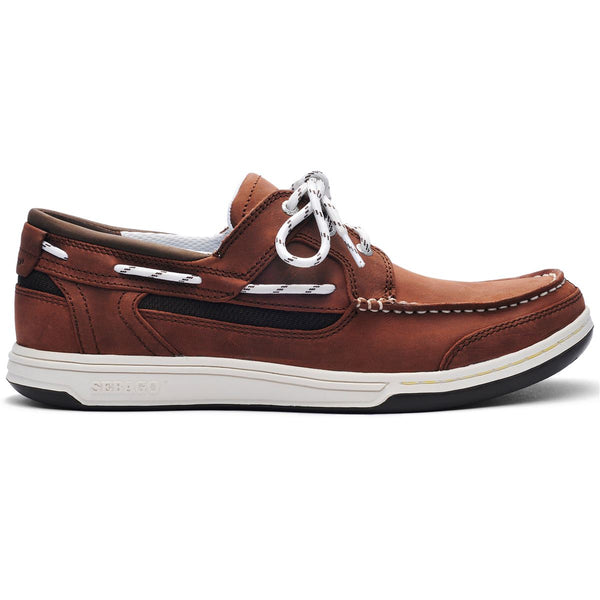sebago Triton Three Eyelets Nubuck Brown Footwear