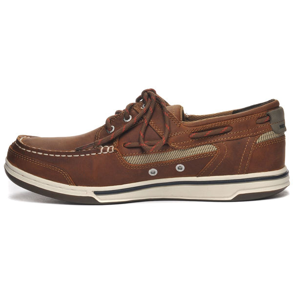Sebago Triton Three Eyelets Fgl Brown Cinnamon Footwear