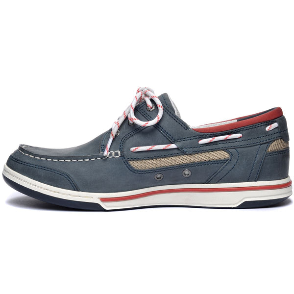 Sebago Triton Three Eyelets Nubuck Navy Blue Footwear