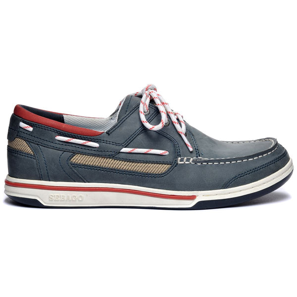 sebago Triton Three Eyelets Nubuck Navy Blue Footwear