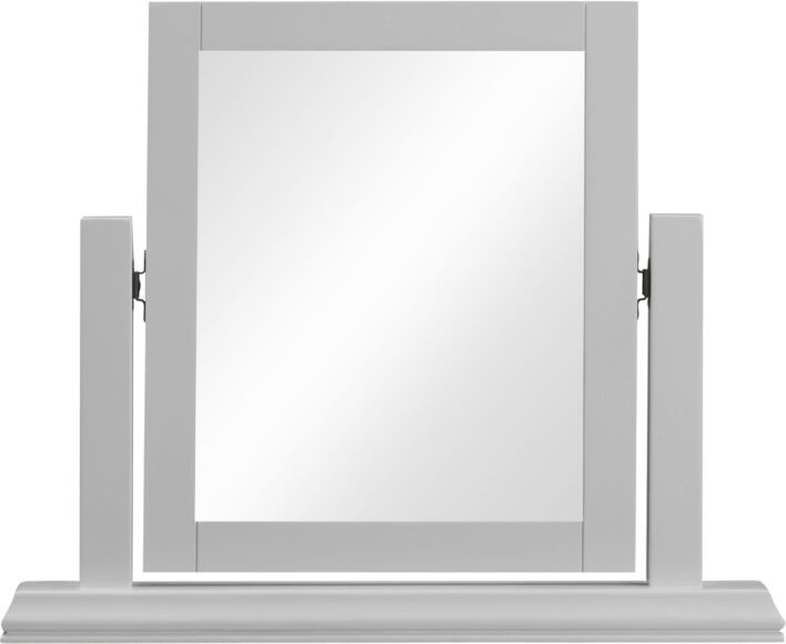 Seconique Bordeaux Dressing Table Mirror Pebble Grey