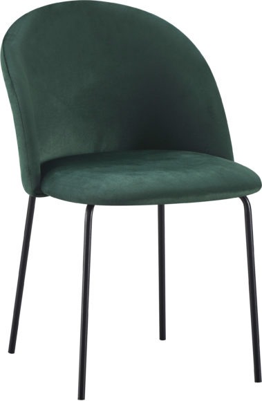 Seconique Boston Chair (Box Of 4) Emerald Green Velvet