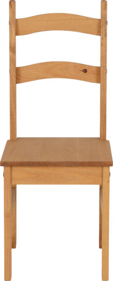 Seconique Budget Mexican Chair (Box Of 2) Distressed Waxed Pine