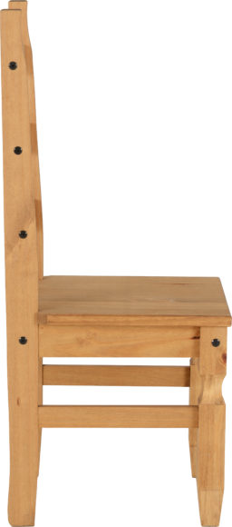 Seconique Corona Chair (Box Of 2) Distressed Waxed Pine