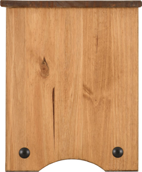 Seconique Corona Dressing Table Stool Distressed Waxed Pine