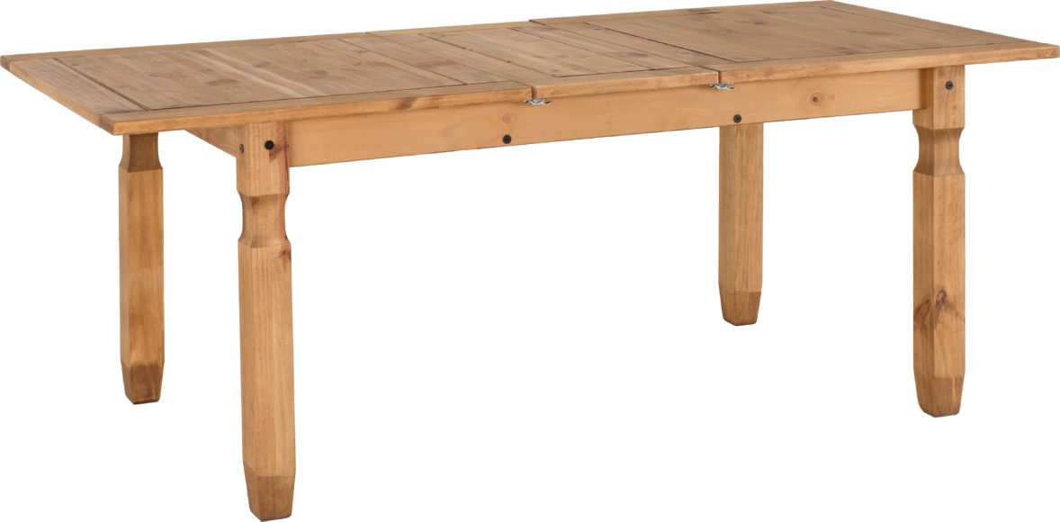 Seconique Corona Extending Dining Table Distressed Waxed Pine