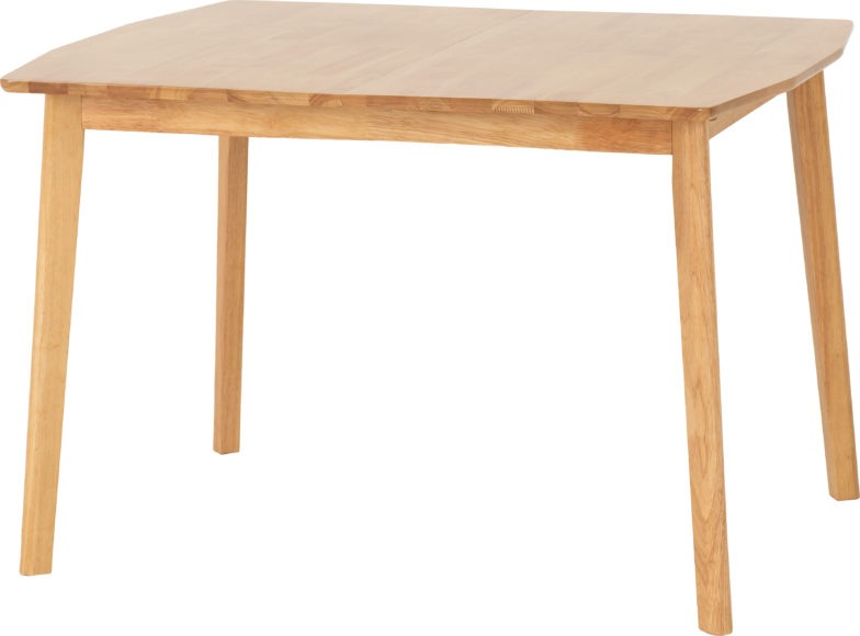 Seconique Emery Extending Dining Table Natural Oak Effect