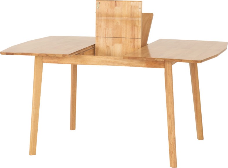 Seconique Emery Extending Dining Table Natural Oak Effect