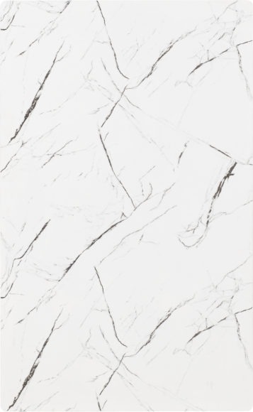 Seconique Marlow Dining Table White Marble Effect/Black