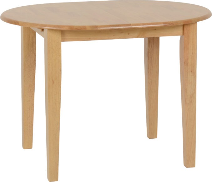 Seconique Oxford Extending Dining Set Natural Oak/Mink Microsuede