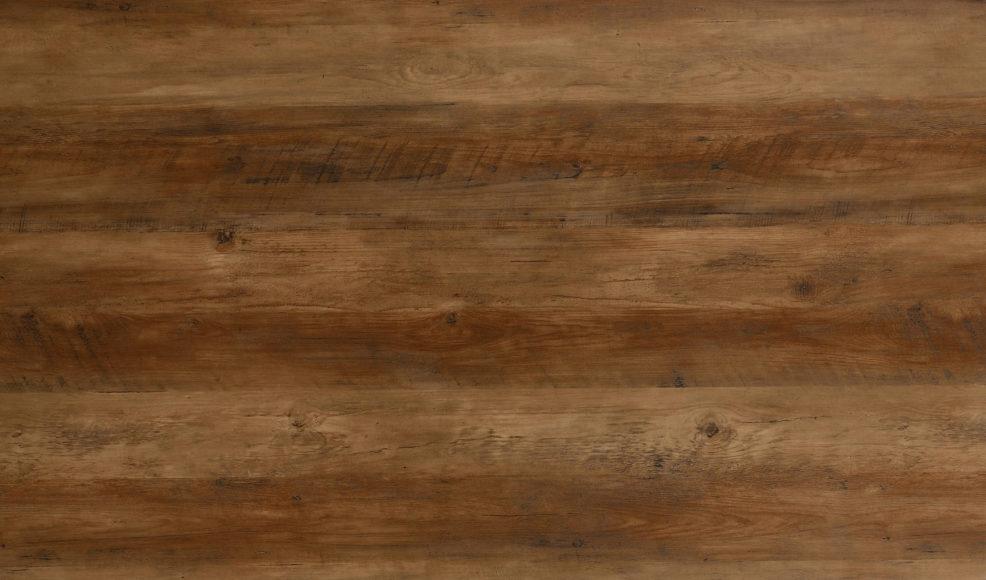 Seconique Quebec Straight Edge Dining Table Medium Oak Effect/Black