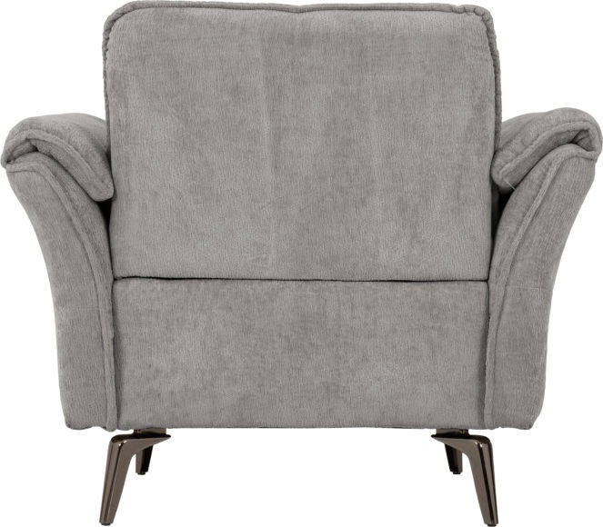 Seconique Amalfi 1 Seater Sofa Grey Fabric