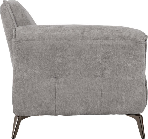 Seconique Amalfi 2 Seater Sofa Grey Fabric