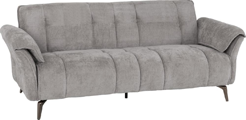 seconique Amalfi 3 Seater Sofa Grey Fabric