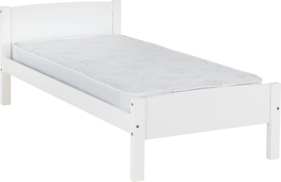 Seconique Amber 3' Bed White