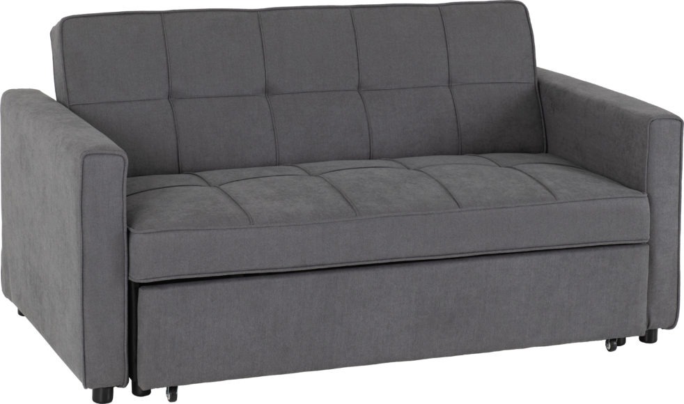 Seconique Astoria Sofa Bed Dark Grey Fabric