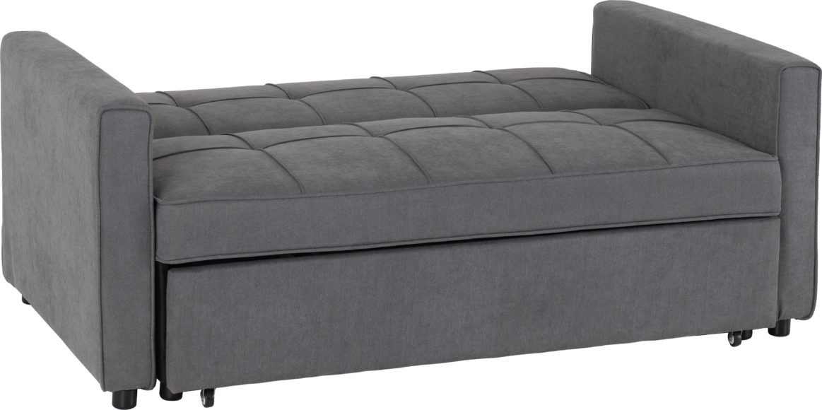Seconique Astoria Sofa Bed Dark Grey Fabric