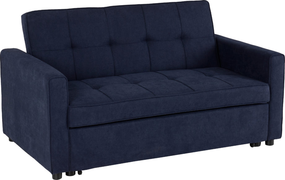 Seconique Astoria Sofa Bed Navy Blue Fabric