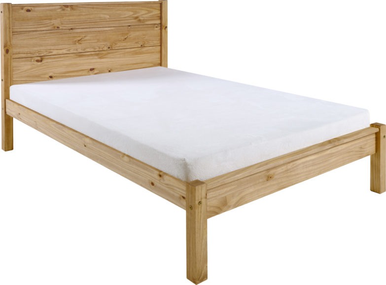 seconique Barton 4'6" Bed Waxed Pine