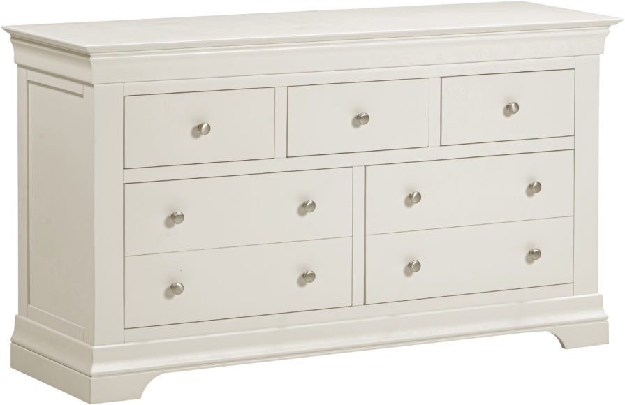 Seconique Bordeaux 3+2 Drawer Chest Ivory