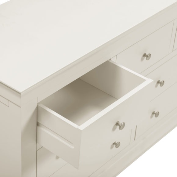 Seconique Bordeaux 3+2 Drawer Chest Ivory