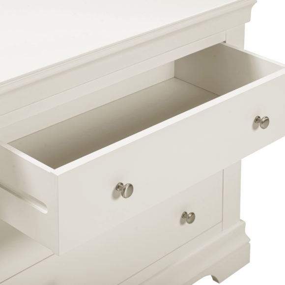 Seconique Bordeaux 3 Drawer Chest Ivory