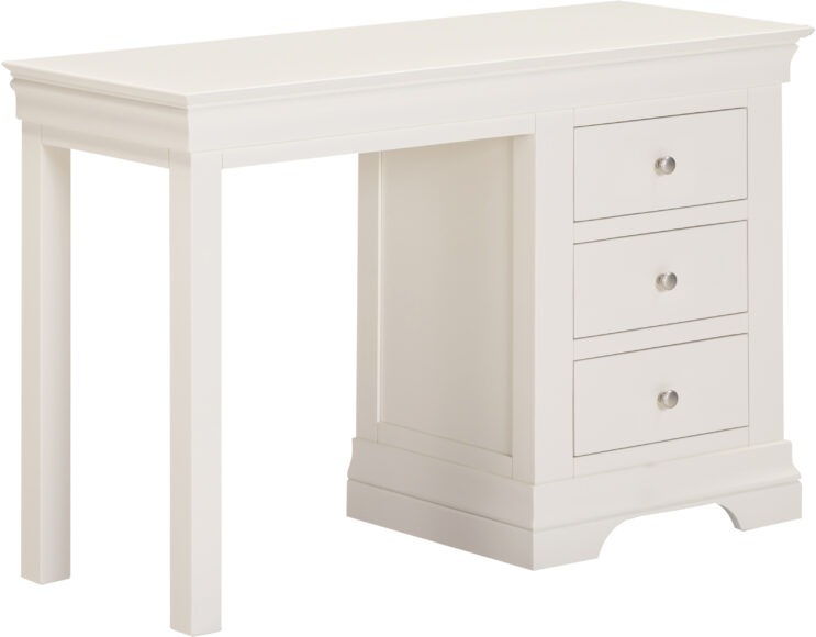 Seconique Bordeaux 3 Drawer Dressing Table Ivory