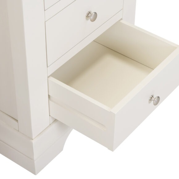 Seconique Bordeaux 3 Drawer Dressing Table Ivory