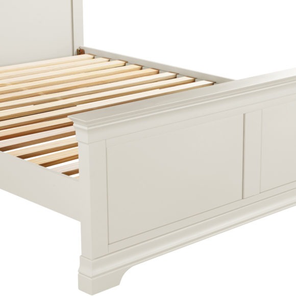 Seconique Bordeaux 5' Bed High Foot End Ivory