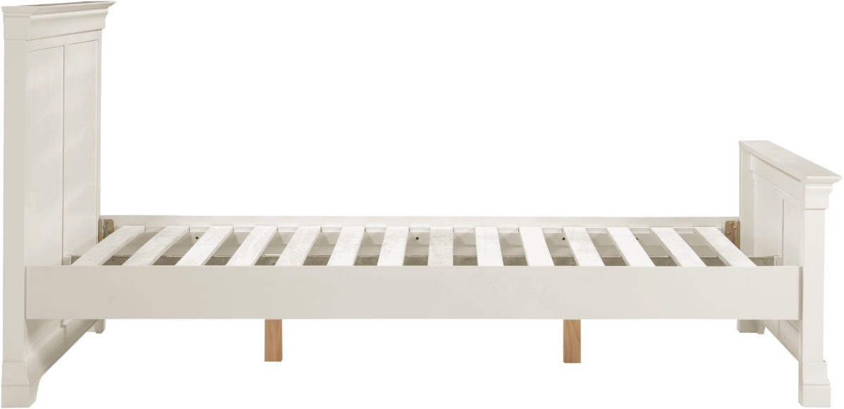 Seconique Bordeaux 5' Bed High Foot End Ivory
