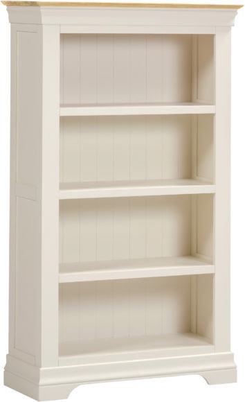 Seconique Bordeaux Bookcase Ivory/Oak