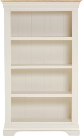 Seconique Bordeaux Bookcase Ivory/Oak