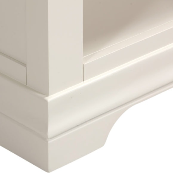 Seconique Bordeaux Bookcase Ivory/Oak