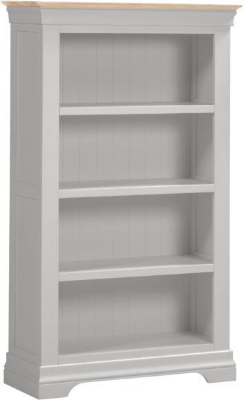 seconique Bordeaux Bookcase Pebble Grey/Oak