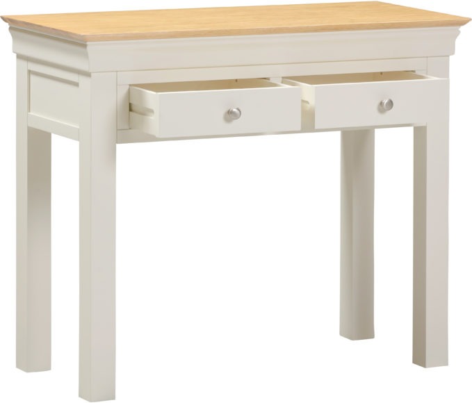 Seconique Bordeaux Console Table Ivory/Oak