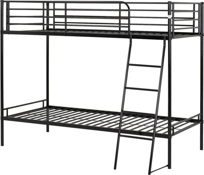 Seconique Brandon 3' Bunk Bed Black