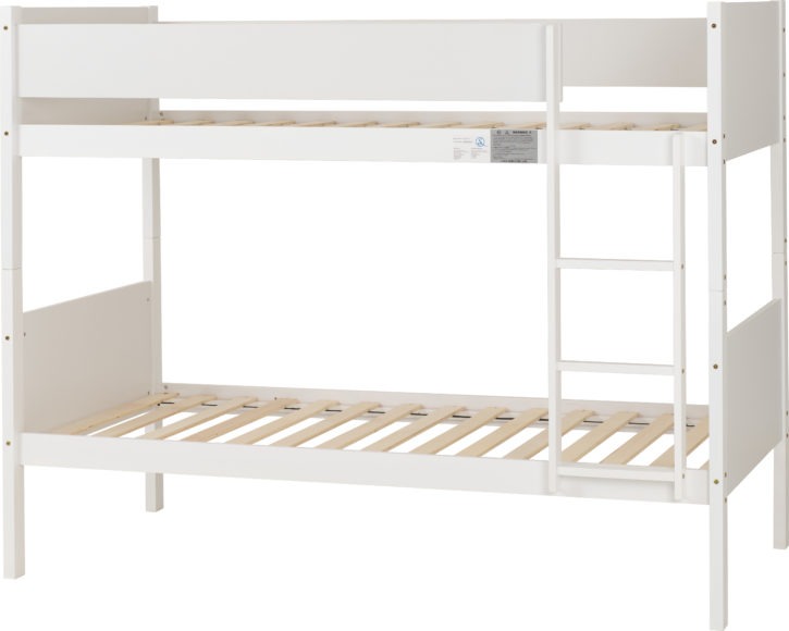 Seconique Bruno 3' Bunk Bed White