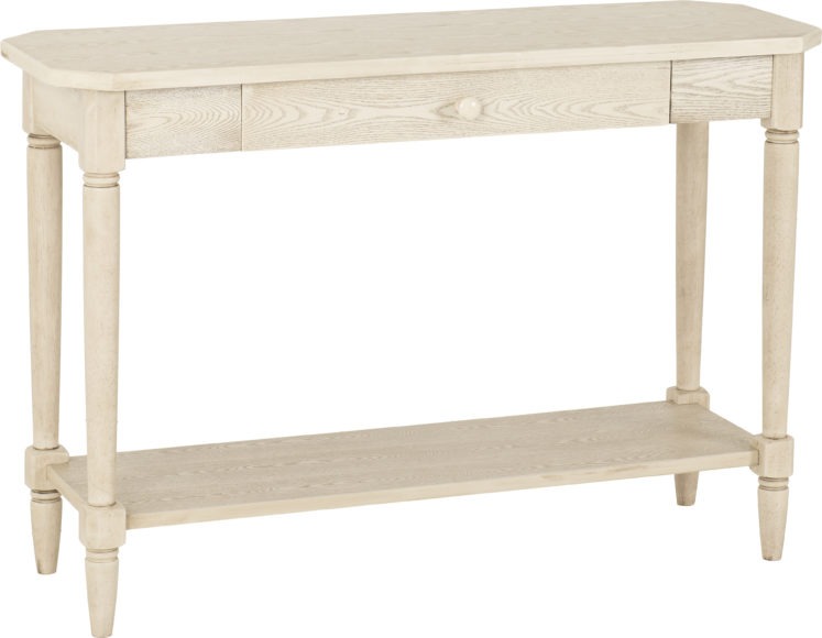 Seconique Chantilly Console Table Antique Cream