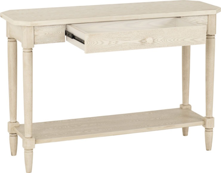 Seconique Chantilly Console Table Antique Cream