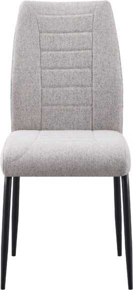 Seconique Chilton Chair (Box Of 4) Grey Fabric