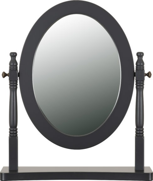 Seconique Contessa Dressing Table Mirror Grey