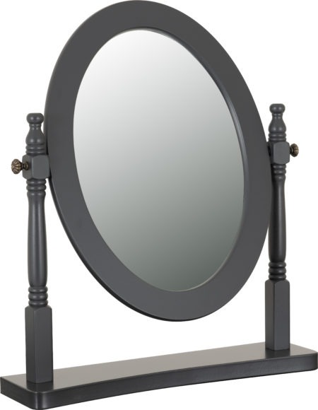 seconique Contessa Dressing Table Mirror Grey