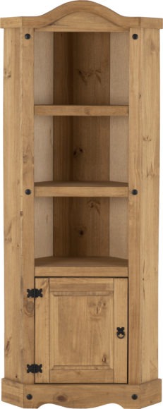 Seconique Corona Corner Unit Distressed Waxed Pine