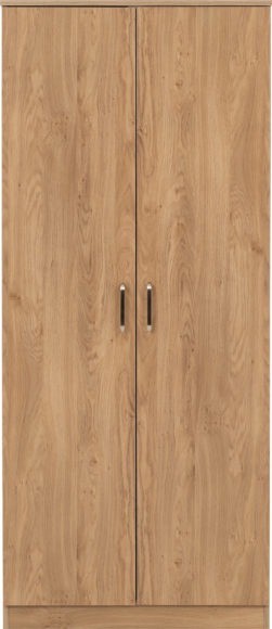Seconique Dakota 2 Door Wardrobe Oak Effect